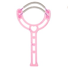 雙層彈簧臉部拔毛器, 粉色, 1個