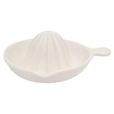 SHIMOMURA 下村 Fru-Veggie 陶瓷榨汁器 輕鬆榨汁 適用於柳橙和葡萄柚, 1個