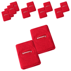 KIMONY 運動護腕 KSA508, 紅色, 12個