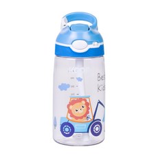 藍獅子 兒童安全水壺 防漏 BPA Free Tritan材質 480ML, 1個