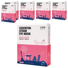 CARE 蓓膚美 美肌蒸氣眼膜/眼罩 京都野櫻, 6個, 5片