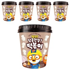 EarnestFnB Pororo 啵樂樂 甜醬油炒年糕, 5個, 110g