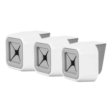 懸掛式毛巾塞 5.5 x 5.5 x 5cm 60g 3個, White, 1組