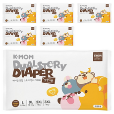 K-MOM 頂級超薄瞬吸玩睡褲/尿布 體驗包 15~18kg, 2XL, 6片
