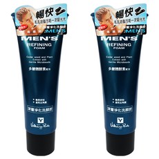 Valentino Rudy 范倫鐵諾.路迪 男性專用 深層淨化洗顏炭，含備長炭粉、溫和去角質, 120g, 2條