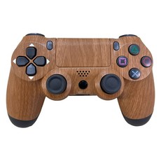 副廠 PS4手把 木紋, 1個, S03-P4-27