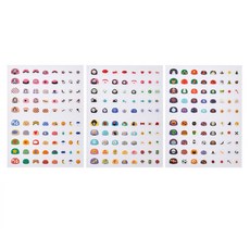 SONREVE 蠟筆寶寶指甲貼CRY01+CRY02+CRY03套組, 1套