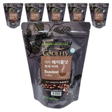 CODELLY 巴西榛果風味研磨咖啡, 200g, 6個