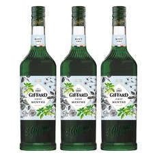 Giffard 薄荷糖漿, 3個, 1L