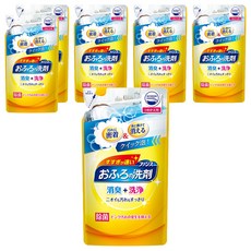 第一石鹼 FUNS 浴室去垢抑菌清潔泡沫噴霧 補充包 橘子薄荷香, 330ml, 6包