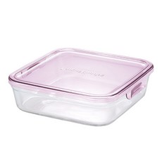 iwaki 耐熱玻璃微波盒, 1 個容器 + 1 個蓋子, 1個