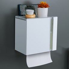 언헤브 서랍형 휴지 케이스, 03 화이트, 1개