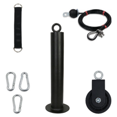 피트미션 헬스케이블 세트, SET 3번, 블랙