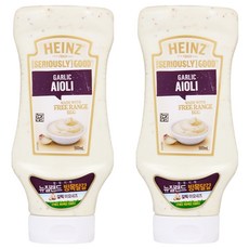 하인즈 굿 갈릭 아이올리 마요네즈, 500ml, 2개
