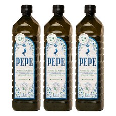 Pepe特級初榨橄欖油, 1L, 3個