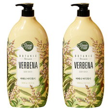 Shower Mate 微風如沐花草沐浴乳 馬鞭草, 1.2kg, 2個