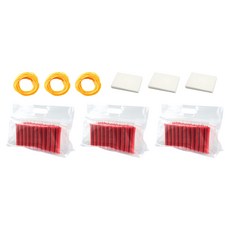 Cell Ribbon Hair Volume Roll Star Self Perm Ceramic Rod No. 5 Set, 單色, 3組