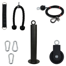 피트미션 헬스케이블 세트, SET 2번, 블랙