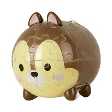 Pintoo 優利瑪 Tsum Tsum系列 公仔拼圖, 40片, 奇奇, 1盒