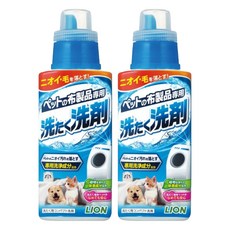 LION 獅王 寵物布製品專用洗潔精, 400g, 2瓶