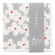 Wpc. 蚊帳生地 家事巾 抹布 灰色, 1個