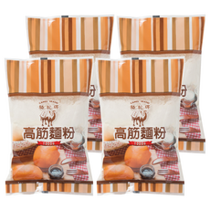 聯華製粉 駱駝牌 高筋麵粉 無添加, 1kg, 4包