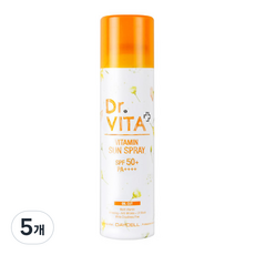 데이셀 닥터비타 비타민 선스프레이 SPF50+ PA++++, 150ml, 5개
