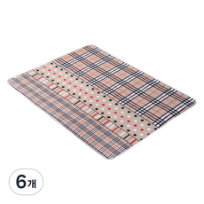 안심 위생 환자 깔개매트 2, 6개, 1개입