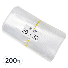 올다옴 지퍼백, 20-2형, 200개, 1개입