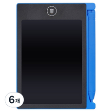 Coms 迷你電子備忘板 4.3吋 116 x 86 mm ID754, 6個, 混色