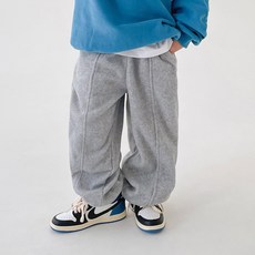 BerryCloset 青少年兒童刷毛蓬鬆束口褲