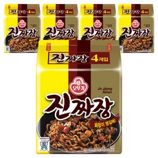 오뚜기 진짜장 라면 135g, 20개