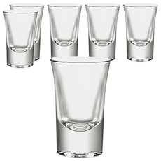 Bormioli Rocco 度力龍烈酒杯 透明色 義大利製 小酒杯 一口杯, 6個