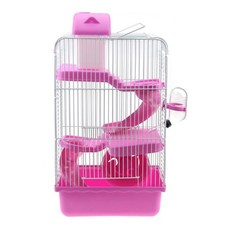 大城堡鼠籠 3層, 粉紅色, 1個