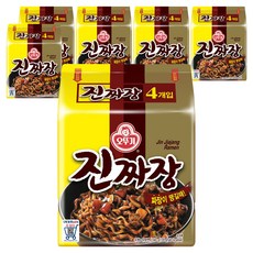 오뚜기 진짜장 라면 135g, 24개