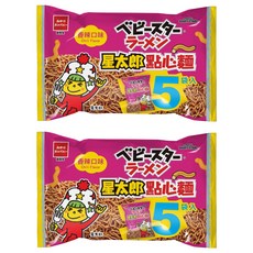 OYATSU 優雅食 BABY STAR 星太郎 點心麵 中香辣分享包 36g x 5入, 180g, 2袋