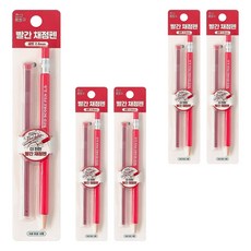 ii GEN 一正 朝鮮文具房 紅色評分筆組 2.6mm, 1個, 5組