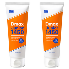 듀오솔루션 디맥스 주니어용 고불소 치약, 80g, 2개