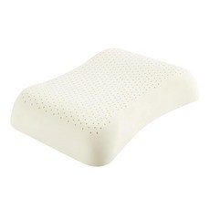 J-bedtime 床寢時光 100%泰國原料天然按摩乳膠枕頭 Q9657, 養顏美容 白色, 1個