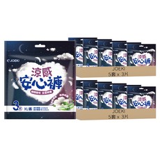 JOEKI 超涼感安心褲, 10套, 3片, XL(90~115cm)