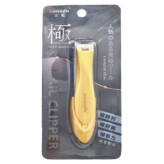 SUNDEN 三電 螳螂型大指甲剪, 防飛濺, 錯位設計, 刀口銳利, SD1410 顏色隨機, 1個