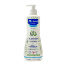 mustela 慕之恬廊 嬰兒洗髮沐浴雙潔乳, 500ml, 1瓶