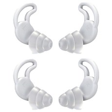 Joinmade 睡眠耳塞 隔音 防打鼾耳塞 灰色, 2套