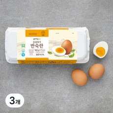 곰곰 동물복지 반숙란 (냉장), 10구, 3개