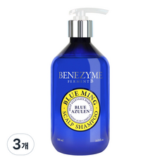 베네자임 블루밍 스칼프 탈모 완화 샴푸, 500ml, 3개