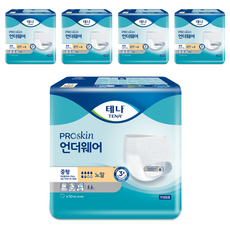테나 남녀공용 언더웨어 노말 성인기저귀, 중형, 10개입, 5개