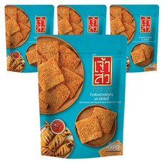 魷魚肉鬆米餅, 4包, 80g