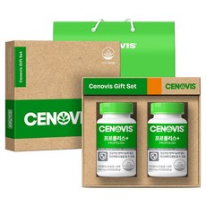 CENOVIS 聖諾 蜂膠鋅質補充保健膠囊禮盒+提袋, 1組, 120顆
