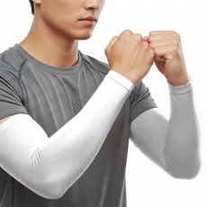 GILGRI 運動袖套保護套, 07 白色