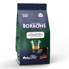 CAFFE BORBONE 低咖啡因咖啡膠囊, 7g, 15顆, 6袋